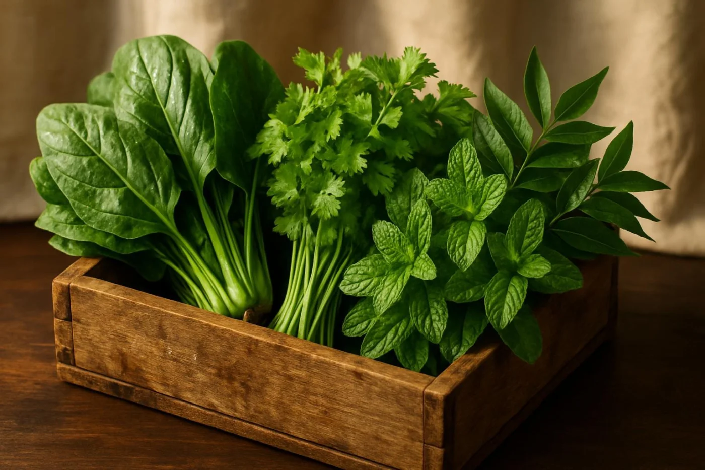Leafy Vegetables & Herbs